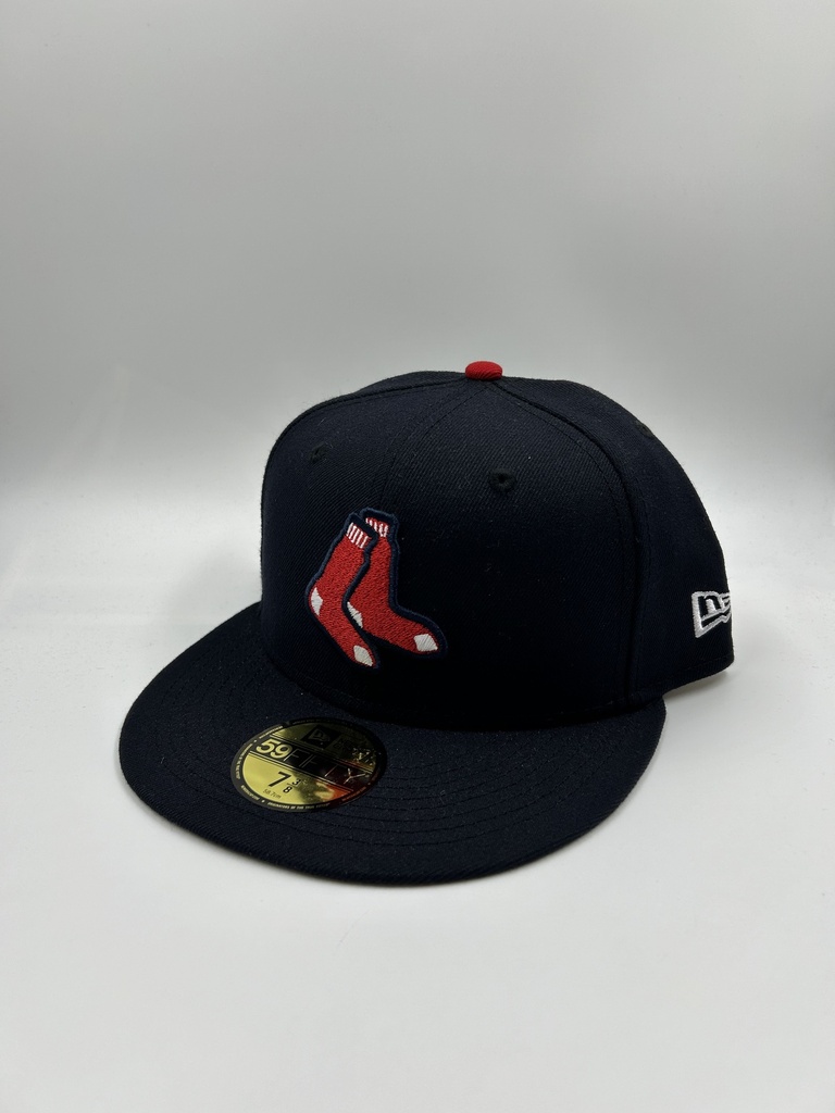 NEW ERA CERRADA - BOSTON CALCETAS MARINO 59 FIFTY