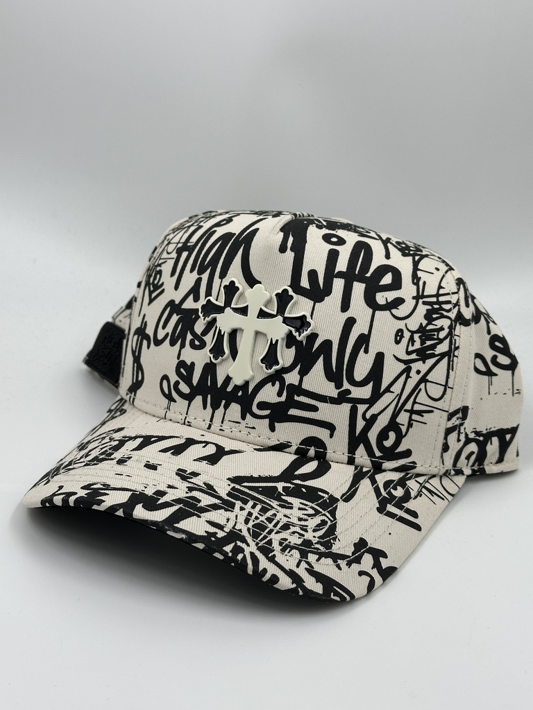 CASH ONLY - CROSS FT GRAFITTI WHITE 1