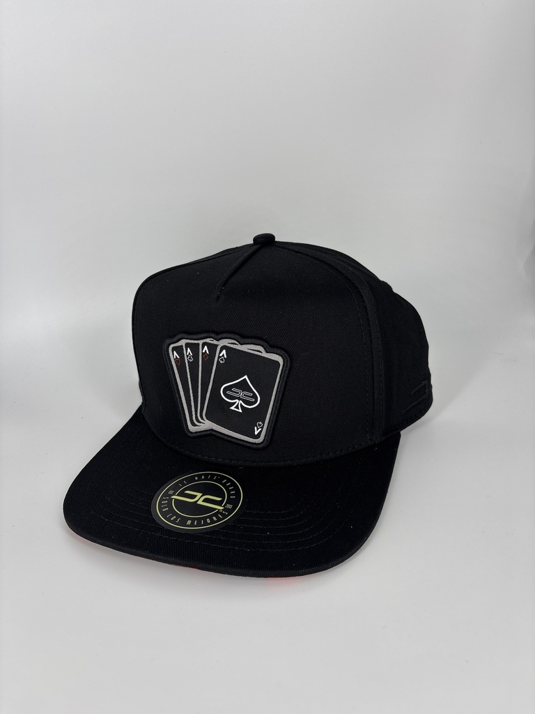 JC HATS CLASSIC - POKER BLACK