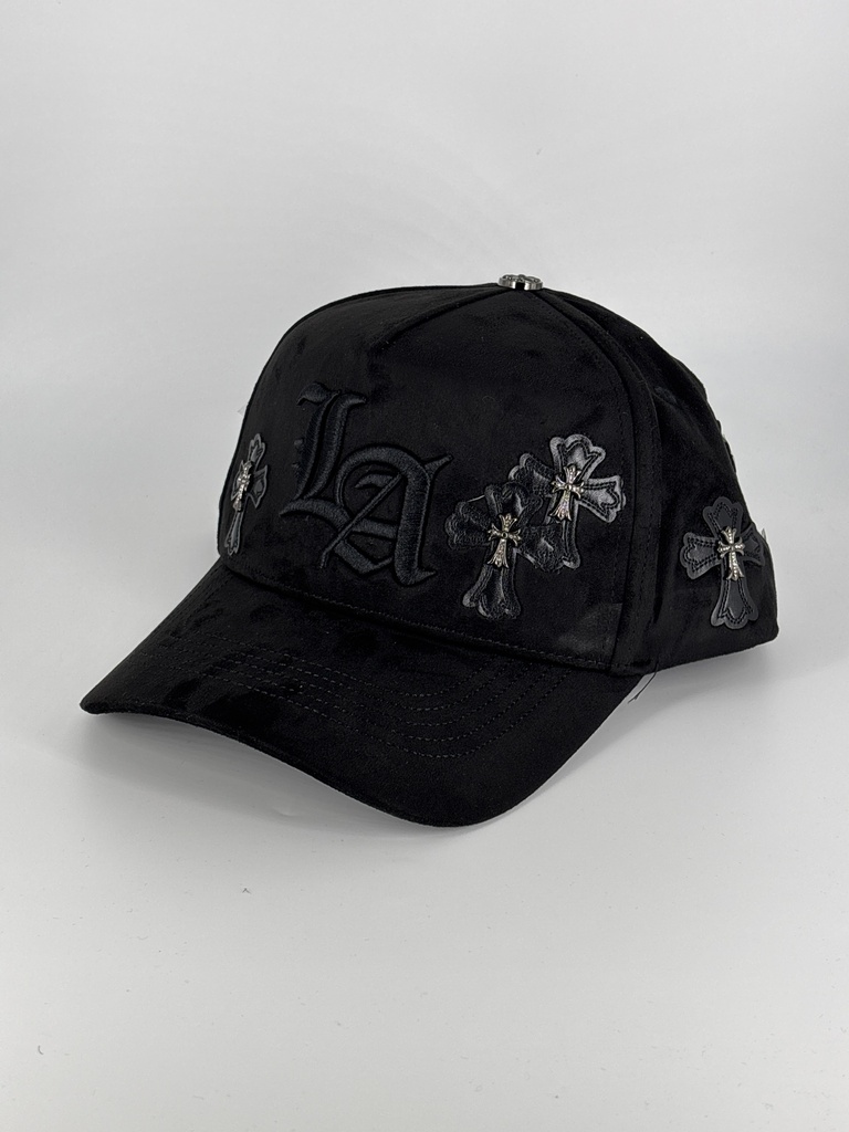 31 HATS - LA CHROME BLACK IN BLACK SILVER