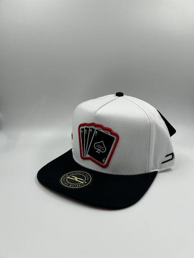 JC HATS CLASSIC - POKER WHITE 