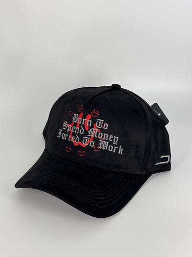JC HATS GAMUZA - SPEND MONEY BLACK