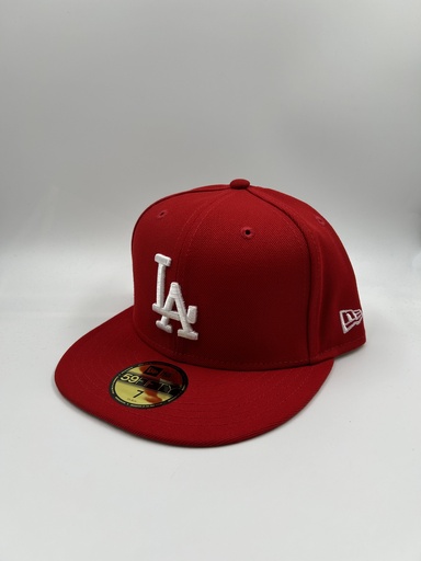 NEW ERA CERRADA - LOS ANGELES ROJA 59 FIFTY