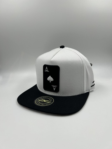JC HATS CLASSIC - POKER EE WHITE