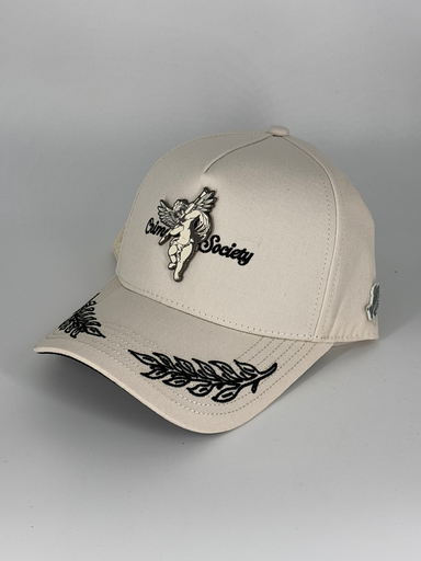 CASH ONLY - BLACK ANGEL IN WHITE SUEDE