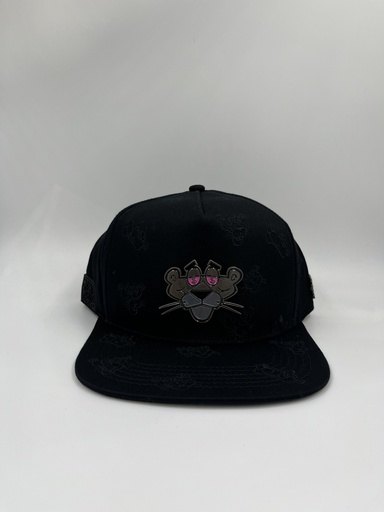 CASH ONLY- PANTER FACE FULL BLACK