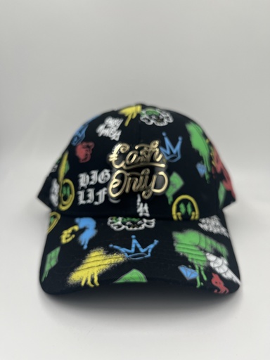 CASH ONLY - SKULL FULL BLACK