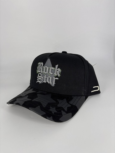 JC HATS GAMUZA - ROCK STAR BLACK/GREY