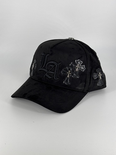 31 HATS - LA CHROME BLACK IN BLACK SILVER