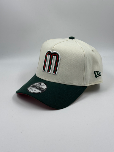 NEW ERA CURVA 940F - MEXICO BONE/GRN 940AF 