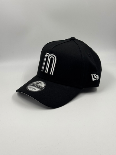 NEW ERA CURVA 940F - MEXICO BLACK M WHT 940AF