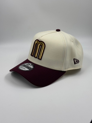 NEW ERA CURVA 940F - MEXICO BONE/WINE 940AF