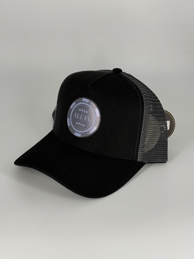 ALL IN MONEDA - MONEDA NEGRA/GRIS CURVA 